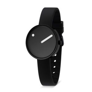 PICTO Black/Black Wrist Watch